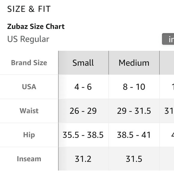 Zubaz Standard Zebra Leggings in Red/White Size S - Picture 6 of 6